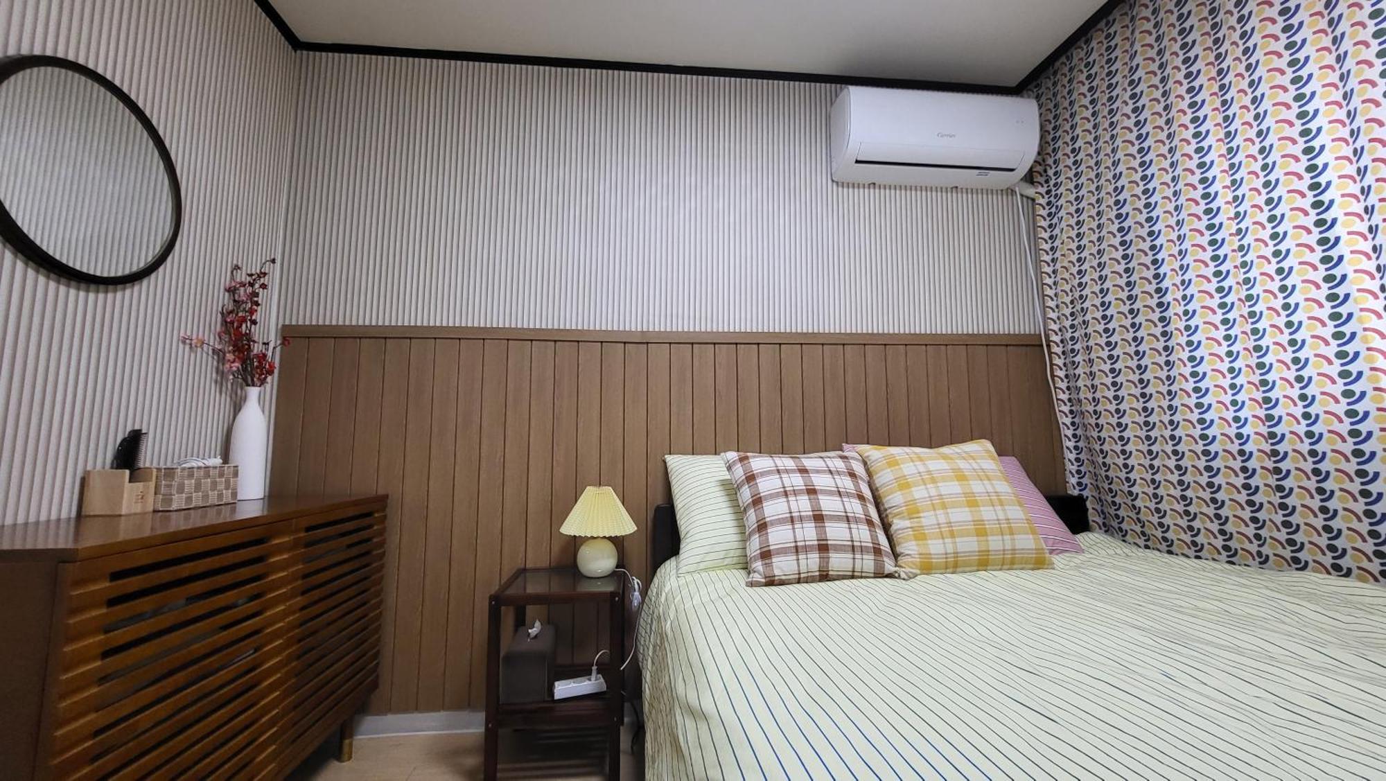 Park #hongdae Sinchon 10min #metro 3min #3beds โซล